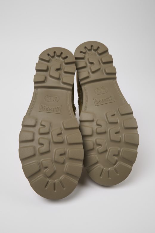 брутус беж глежњаче од текстила и нубука за жене ексклузивни кампер