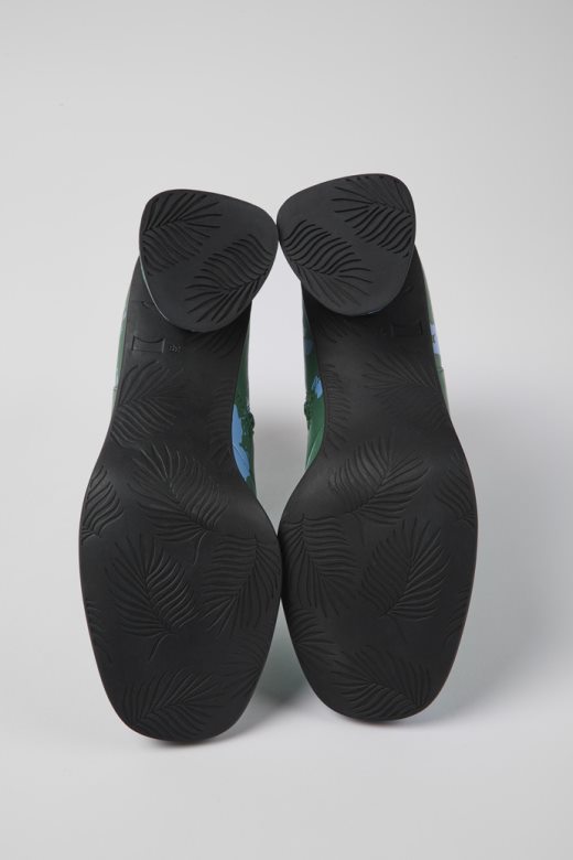 дизајн киара зелене и плаве одштампане кожне глежњаче кампер