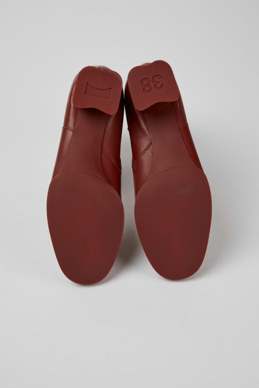 ексклузивне кампер Кејти бордо кожне глежњаче