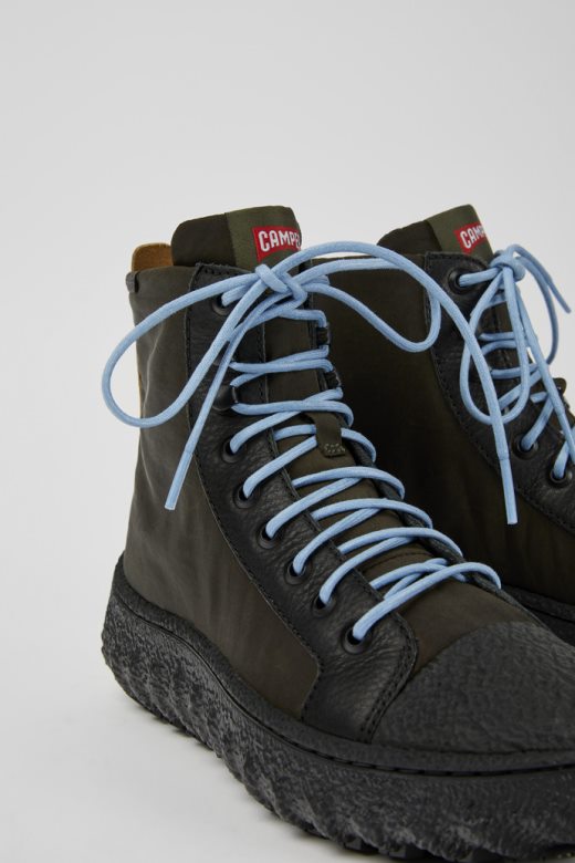 дизајн кампа земља мицхелин тамнозелене текстилне и кожне глежњаче за жене