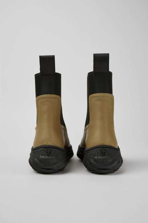 дизајн млевене мицхелин беж кожне глежњаче за жене кампер