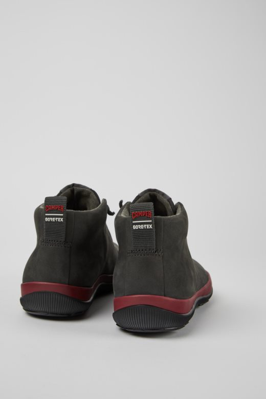 ексклузивне кампер пеу писта горе-тек сиве и црне кожне патике за жене