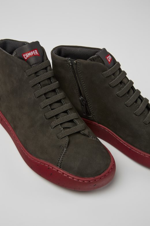 цампер десигн пеу тоуринг сиве нубук патике за жене