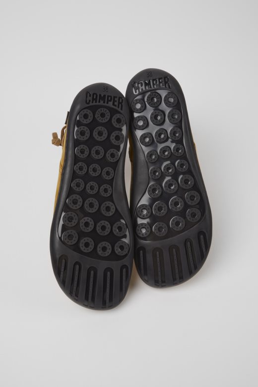 пеу светло браон нубук глежњаче за жене ексклузивни кампер