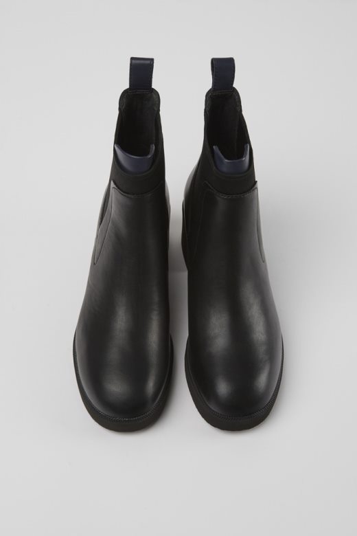 Вондер црно-плаве кожне глежњаче за жене ексклузивни кампер