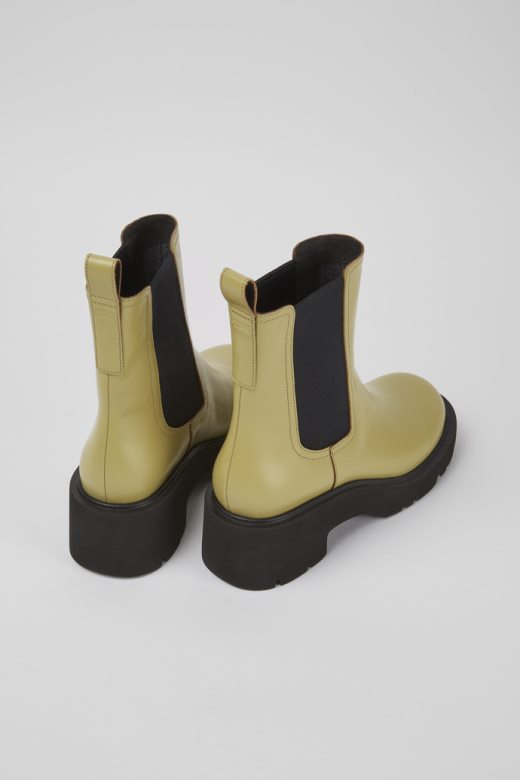 Ексклузивне кампер милах беж коже чизме за жене