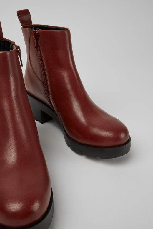 камп ванда црвено-браон глежњаче са патентним затварачем за жене нове доласке