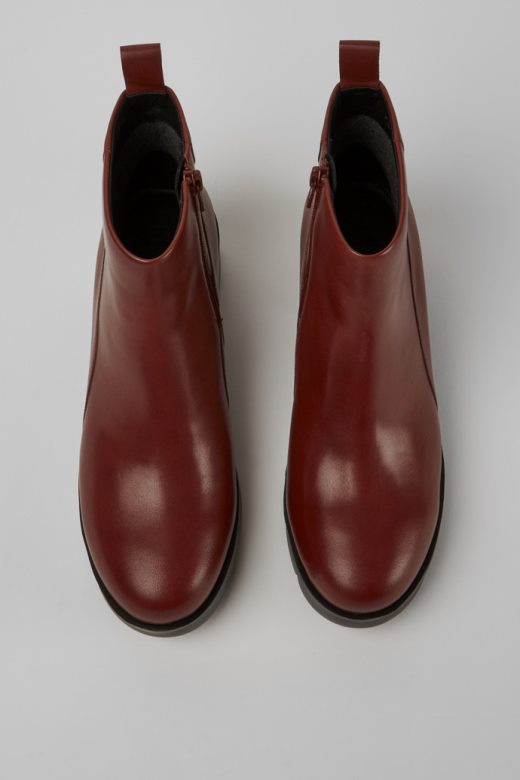 камп ванда црвено-браон глежњаче са патентним затварачем за жене нове доласке