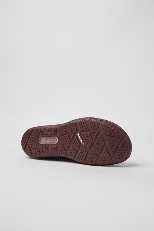 пеу писта горе-тек браон коже чизме са патентним затварачем кампер нове доласке