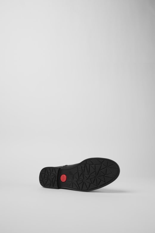 Ексклузивне кампер мил црне високе чизме од коже и текстила за жене