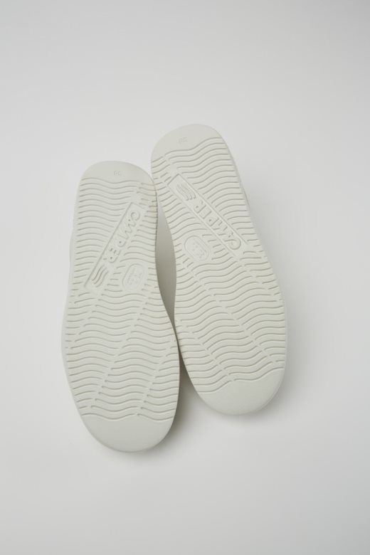 дизајн тркач к21 беле нефарбане кожне патике за жене кампер