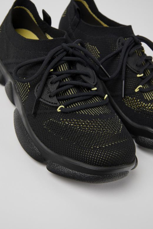 кампер карст црне текстилне патике за жене нове доласке