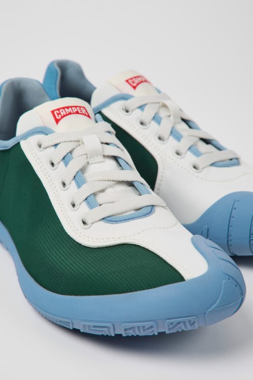 камп дизајн твинс разнобојне текстилне патике за жене