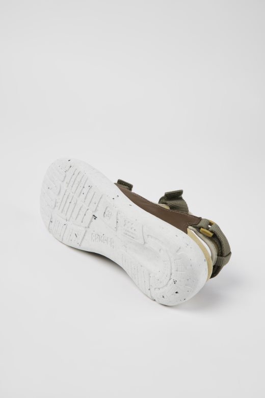 пеу стадион разнобојне коже и текстилне полуотворене патике за жене кампер нови доласци