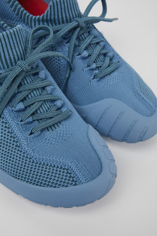 дизајн пут плаве текстилне патике за жене кампер