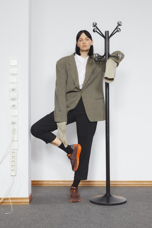 дрифт бордо и наранџасте текстилне и нубук патике за жене ексклузивни кампер