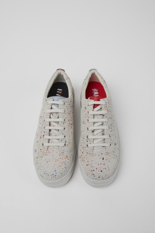 ексклузивне кампер твинс разнобојне патике од рециклиране коже жене