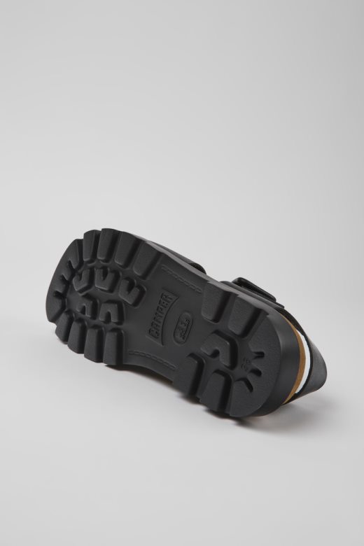 кампер дизајн брутус сандале црне кожне сандале за жене