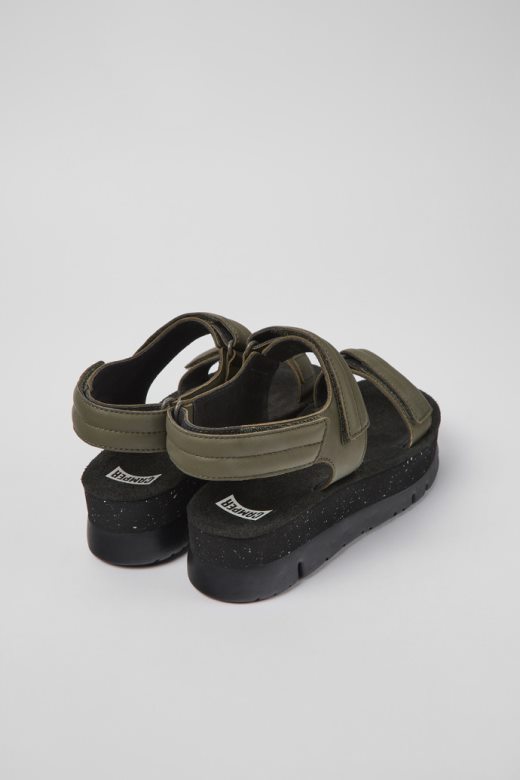 кампер оруга уп зелене кожне сандале за жене новопридошле