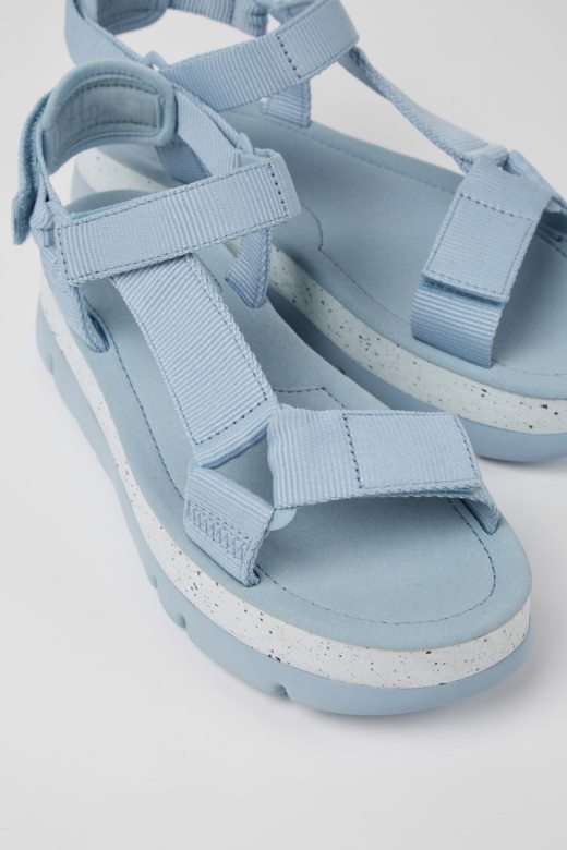 оруга уп плаве текстилне сандале за жене кампер нови доласци