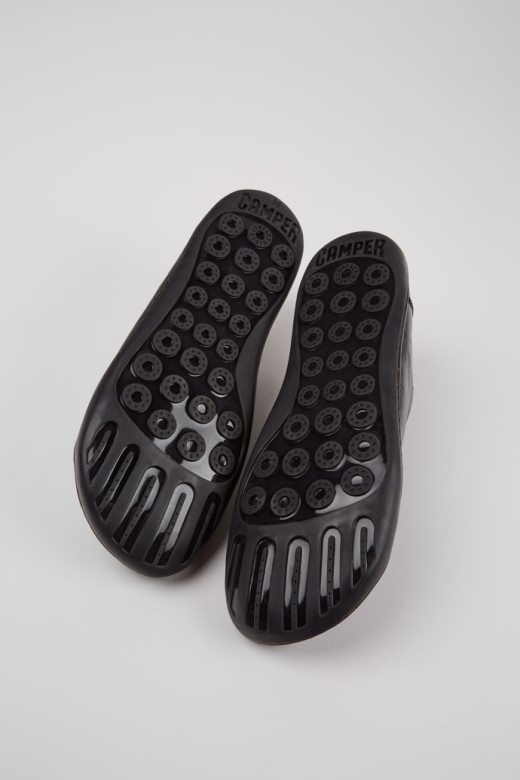 близанци црне коже и вунене ципеле за жене кампер нови доласци