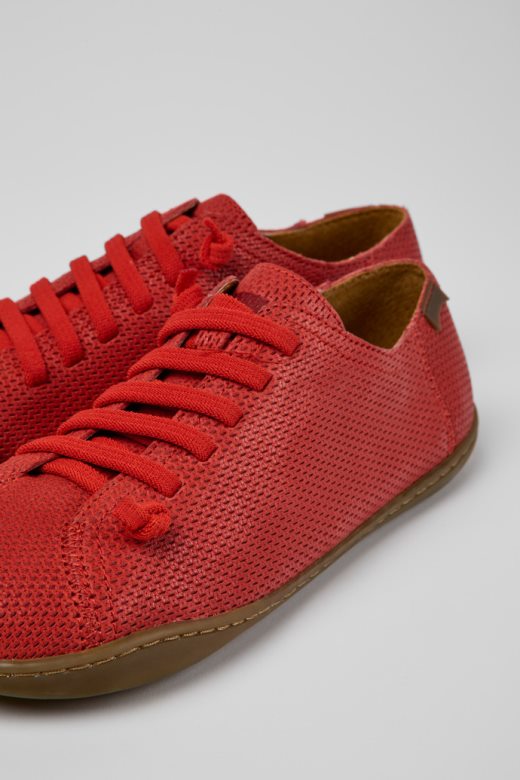 пеу црвене кожне ципеле за жене ексклузивни кампер