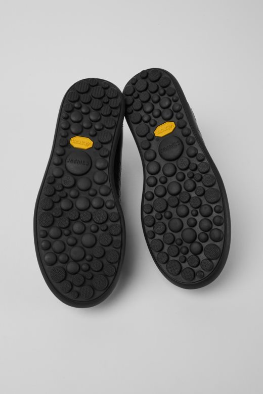 пелотас штит црне кожне патике за жене ексклузивни кампер