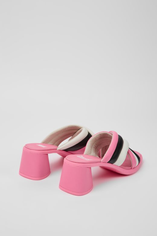 близанке разнобојне кожне сандале за жене кампер нови доласци