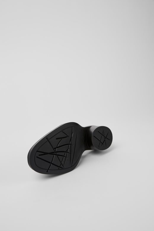 дизајн бонние црне кожне мазге за жене кампер