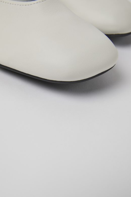 кампер дизајн цаси мира беле кожне балеринке за жене