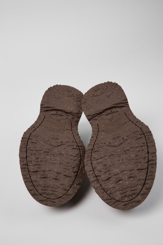 Ексклузивне кампер валден смеђе кожне мокасинке за жене