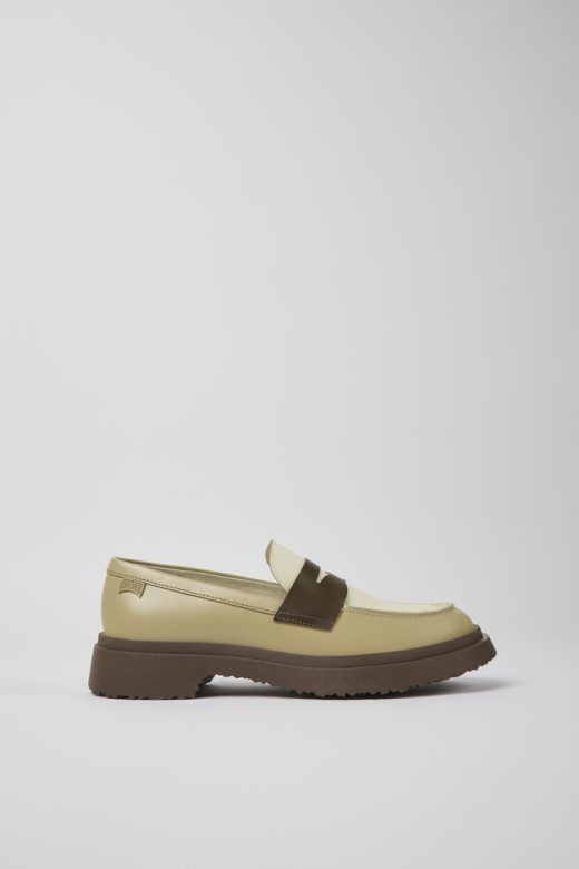 твинс разнобојне кожне мокасинке за жене камперске новопридошле