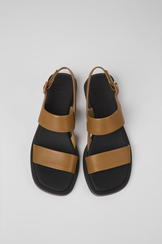 ексклузивне кампер дана браон кожне сандале за жене