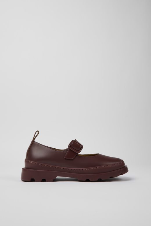 кампер дизајн брутус бордо кожне ципеле Мари Јане за жене