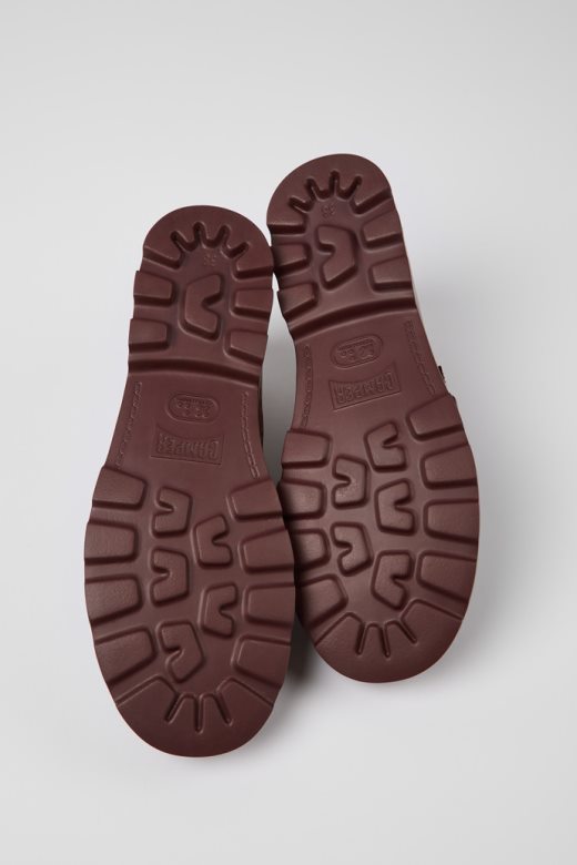 кампер дизајн брутус бордо кожне ципеле Мари Јане за жене