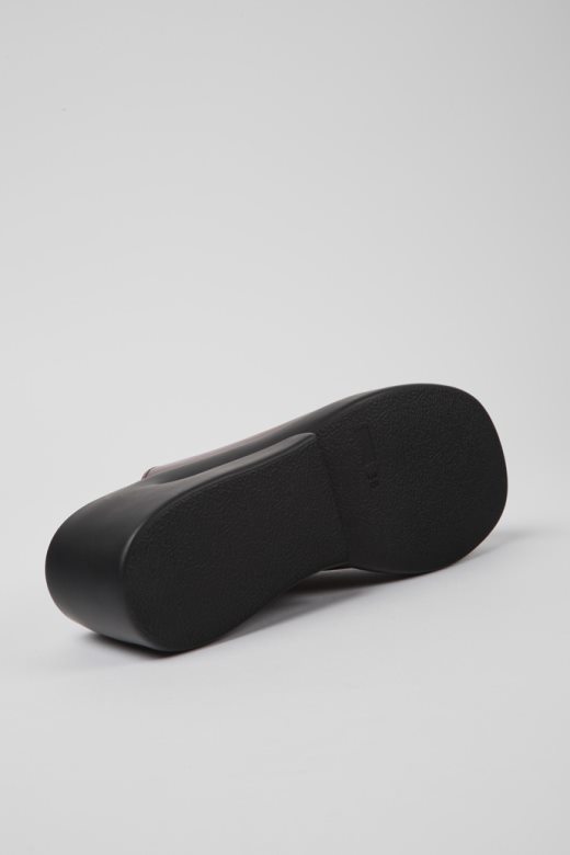 дизајн каах бордо кожне мазге за жене кампер