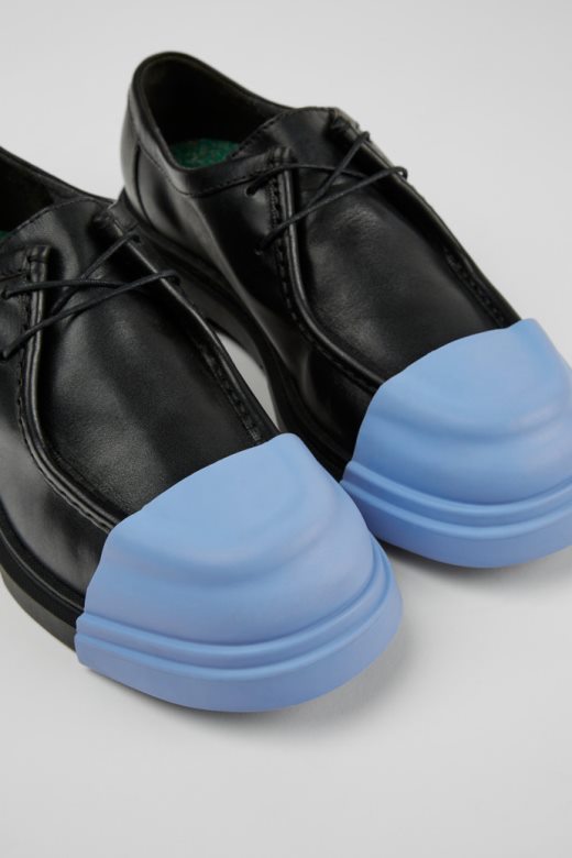 спој црне кожне ципеле за жене ексклузивни кампер