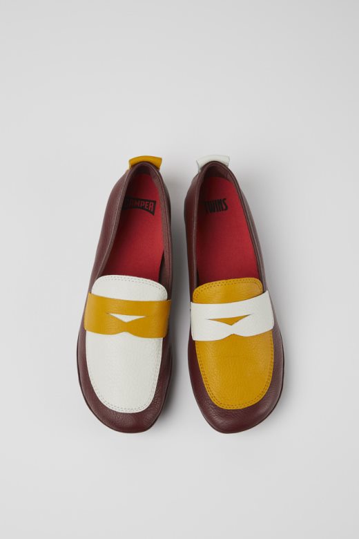 близанке разнобојне кожне ципеле за жене ексклузивни кампер