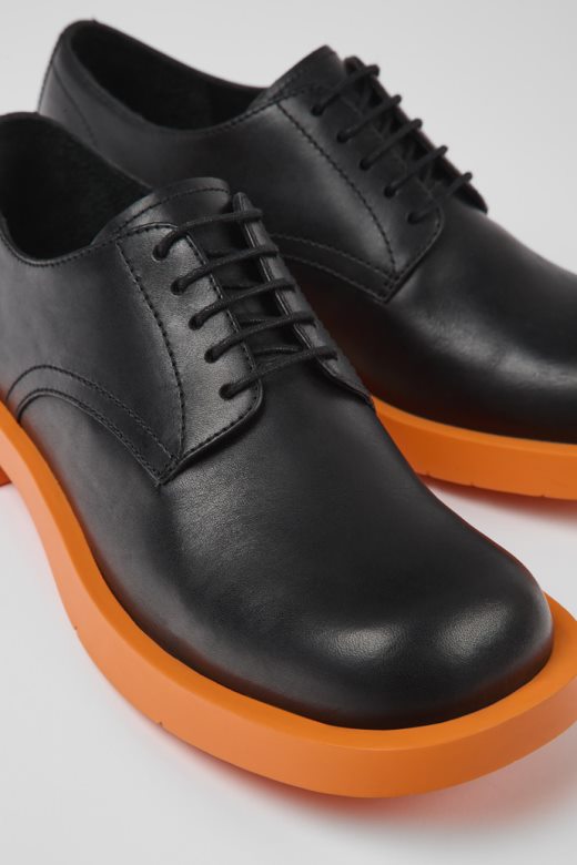 кампер дизајн мил 1978 црне кожне ципеле за жене