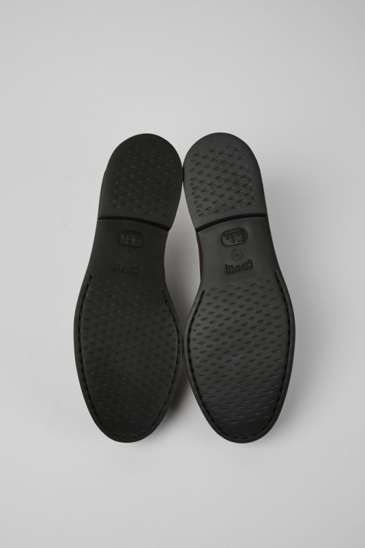 кампер дизајн иман тамно браон кожне ципеле за жене