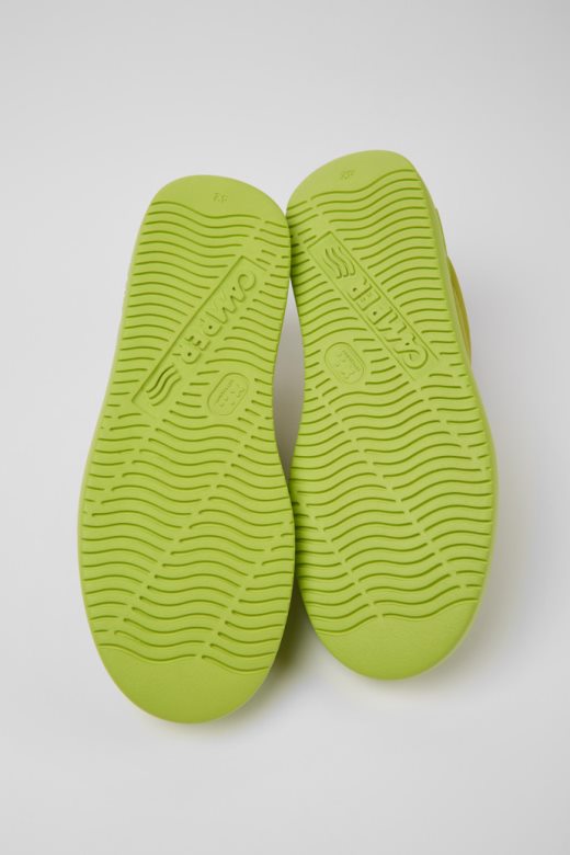 дизајн тркач к21 зелене кожне патике за мушкарце кампер