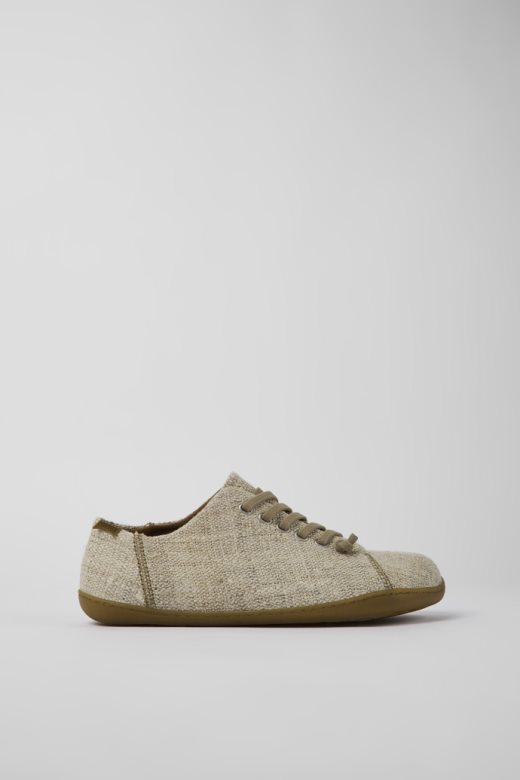 пеу беж текстилне ципеле за мушкарце ексклузивни кампер