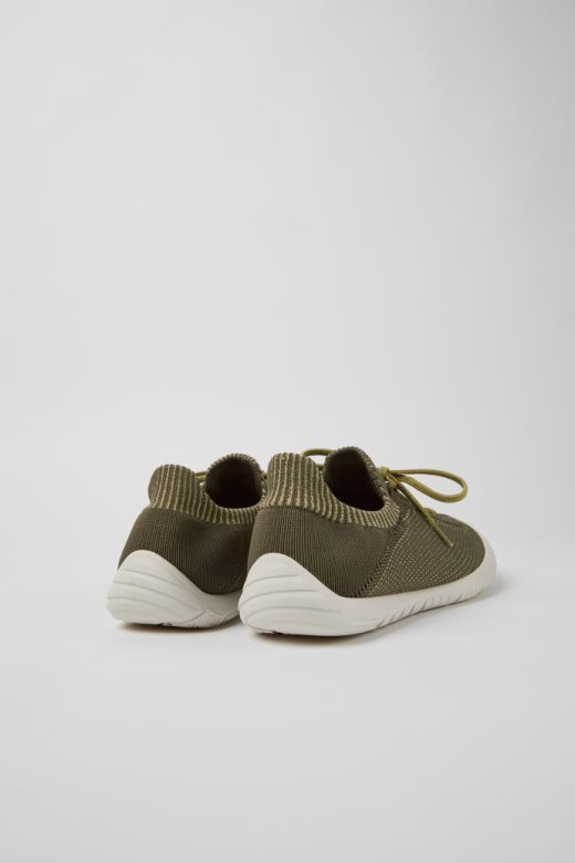 ексклузивне мушке текстилне патике зелене и жуте за кампер пут