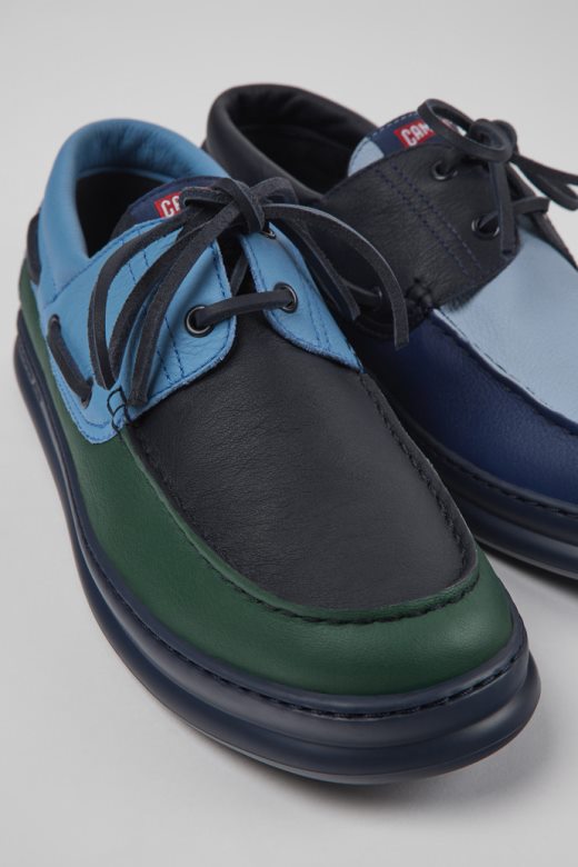 Ексклузивне кампер твинс разнобојне кожне патике за мушкарце