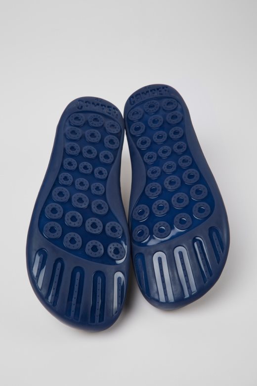 дизајн пеу сиве кожне ципеле за мушкарце кампер