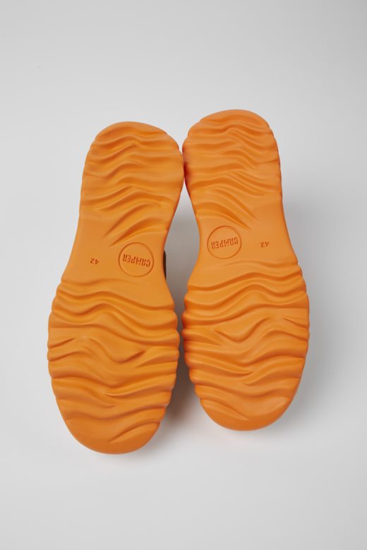 камп теик беж ципеле од рециклираног текстила и нубука за мушкарце новопридошле