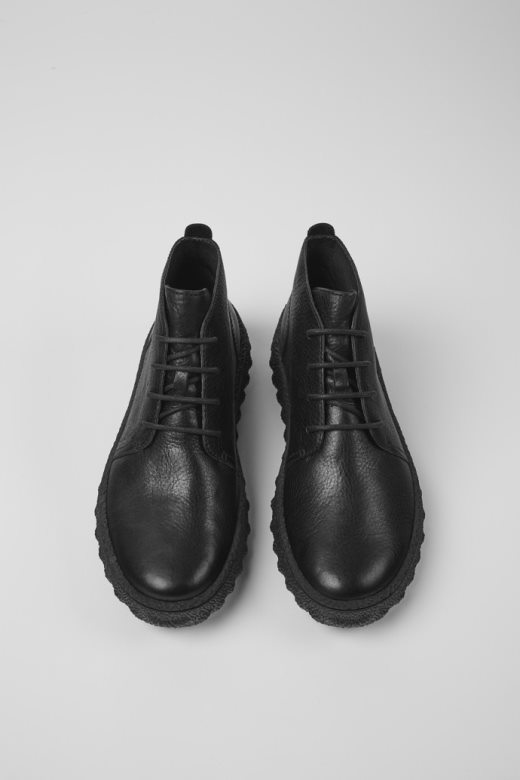 дизајн кампа земља мицхелин црна ципела до глежњева за мушкарце