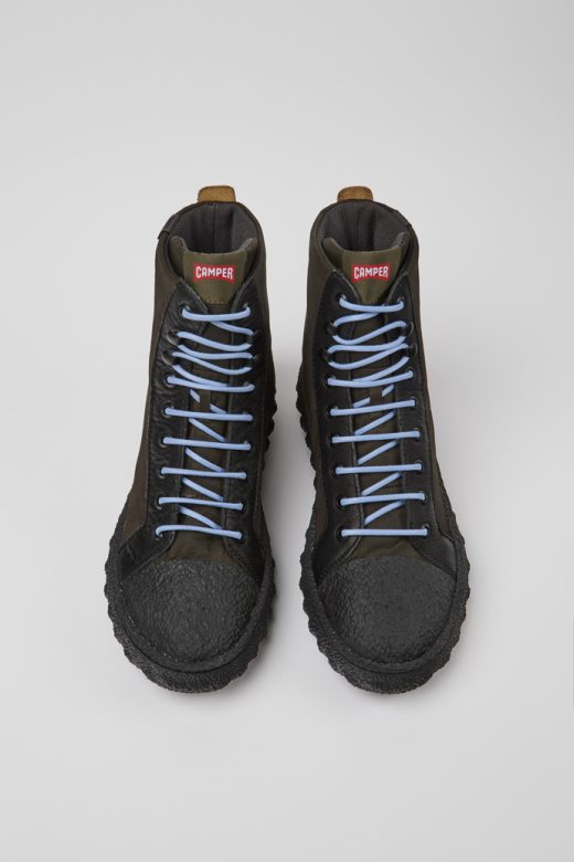 кампер земље зелене текстилне и кожне глежњаче за мушкарце новопридошле