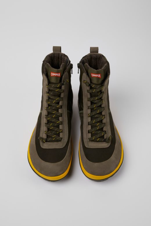 пеу писта зелене чизме за мушкарце кампер нови доласци