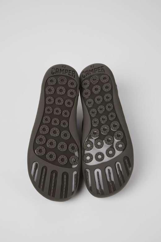 Ексклузивне кампер пеу сиве кожне ципеле за мушкарце